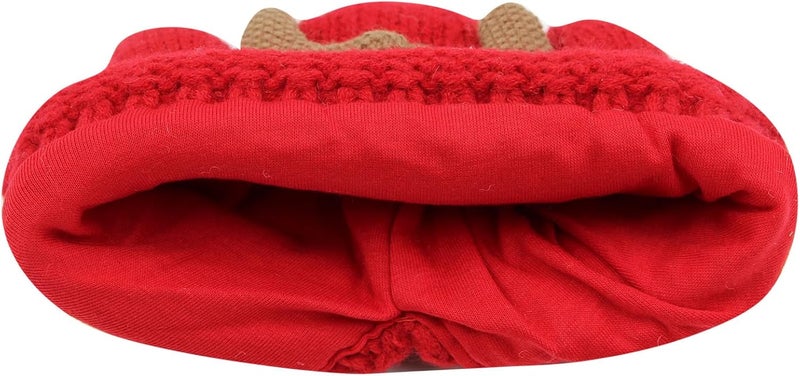 MINGSEECESS Kids Knitted Beanie Hat Cute Frog Cartoon Winter Warmer Cap with Big Eyes for Baby Boys Girls - Image 5